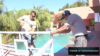 Wonderful girl fucks with an old man