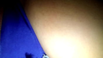 My cuckold hubby is waiting for me to lunch but he doesn't know im fucking and being creampied by his black friend