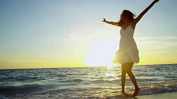 Bitch girlfriend walks in front