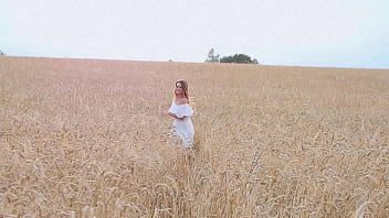 Bitch girlfriend walks in front