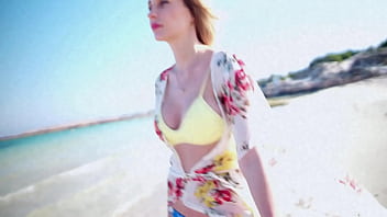 Bitch girlfriend walks in front