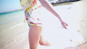 Bitch girlfriend walks in front