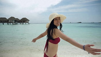 Bitch girlfriend walks in front