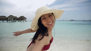 Bitch girlfriend walks in front