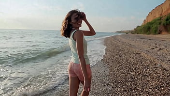 Bitch girlfriend walks in front