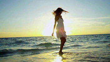 Bitch girlfriend walks in front