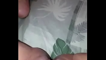 Masturbating pulsating pussy