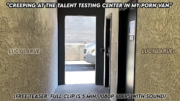 Creeping At The Talent Testing Center In My Porn Van thumbnail