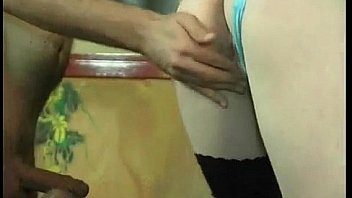 Girl oral sex and masturbation with 3 males