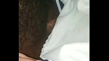 Having my favorite dessert