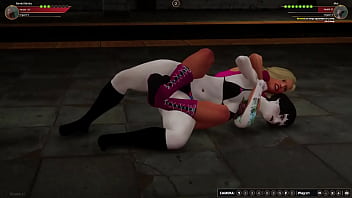 Bambi vs mai nf3d female mma combat subway