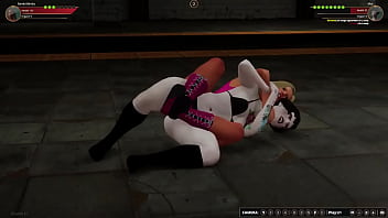 Bambi vs mai nf3d female mma combat subway