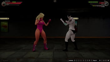 Bambi vs mai nf3d female mma combat subway