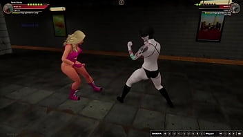 Bambi vs mai nf3d female mma combat subway