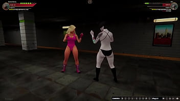 Bambi vs mai nf3d female mma combat subway