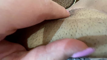 Russian milf without panties has some fun after shower