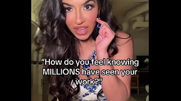 How do i feel knowing millions of men jerk off for me