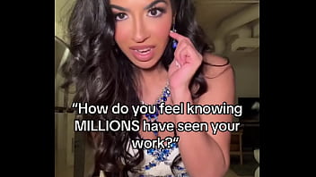 How do i feel knowing millions of men jerk off for me