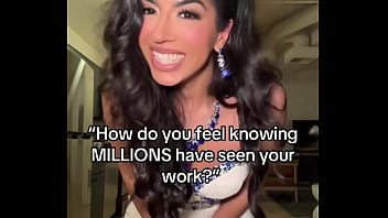 How do i feel knowing millions of men jerk off for me