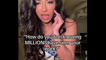 How do i feel knowing millions of men jerk off for me