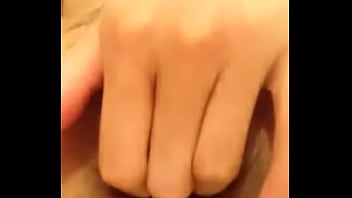 Asian girl pussy rub and finger