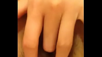 Asian girl pussy rub and finger