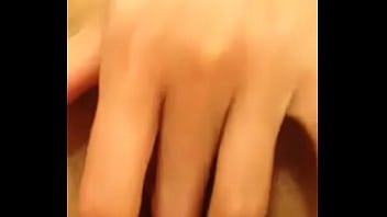 Asian girl pussy rub and finger