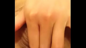 Asian girl pussy rub and finger