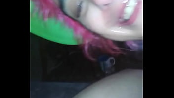 Petite french girl sucking