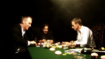 After a deep double penetration gabriela glazer swallows many loads of cum