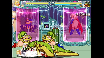 Mugen Super Busty Heroine Vs Sluggs In The Lab thumbnail