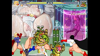Mugen super busty heroine vs sluggs in the lab Mugen super busty heroine vs sluggs in the lab