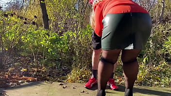 Mother in law loves holding my dick outside when i pee