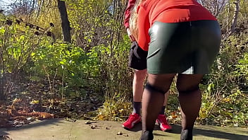 Mother in law loves holding my dick outside when i pee