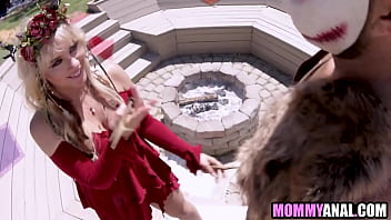 Pagan step mom's anal sex ritual