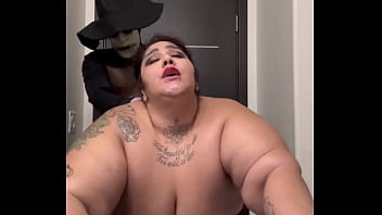 Crystal blue getting dicked hard by demon slayer with big cock