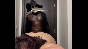 Crystal blue getting dicked hard by demon slayer with big cock