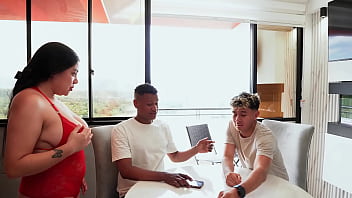 Submissive wife fucks her cuckold husband’s coworker andreabusty