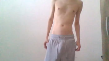 Huge Dick Slim Man Tries Out Clothes On Cam thumbnail