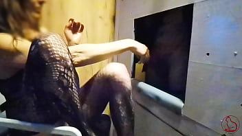 My first footjob and cum dominated at gh for my member redcatsroom