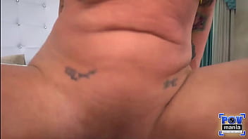 Pawg joslyn james rides & dries off miles long's big hard cock