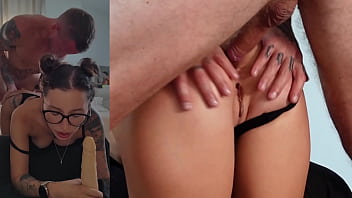 Cuckold rough anal with my trainer