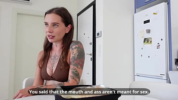 Cuckold rough anal with my trainer