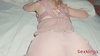 Step mom didn't protest when i visited her in the night