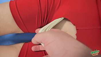 Omg what a puffy pussy on skinny babe and what a butt plus perfect hooters amazing