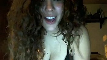 This teen masturbates on the chair of her room