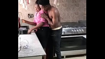 Sex in the kitchen