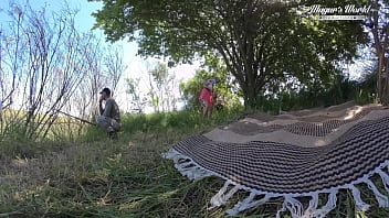 Black anamary fucked outdoor