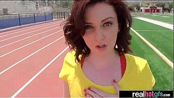 Hot real girl banged hard style on tape movie 12