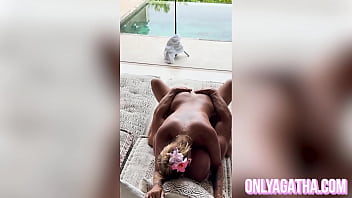 His reading was interrupted by me deepthroating his dick and making him cum inside my pussy pov